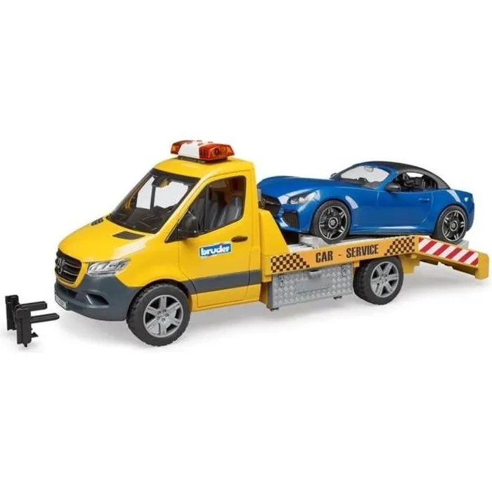 Camion de dépannage - Bruder - Mercedes Benz - Couleur unique - Pour enfants - 4 ans et plus-0