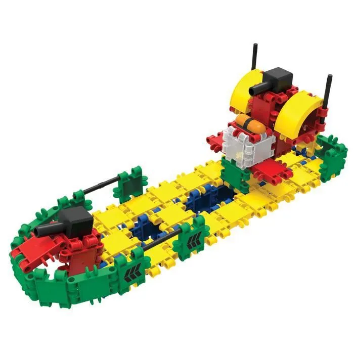 Jeu de construction Rollerbox 15 en 1 - CLICS - 305 clics - 72 accessoires - Jouets enfants STEM-3
