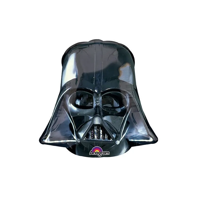 Ballon - Star Wars - Dark Vador - Aluminium - 63cm - Gonflable à l'hélium-0
