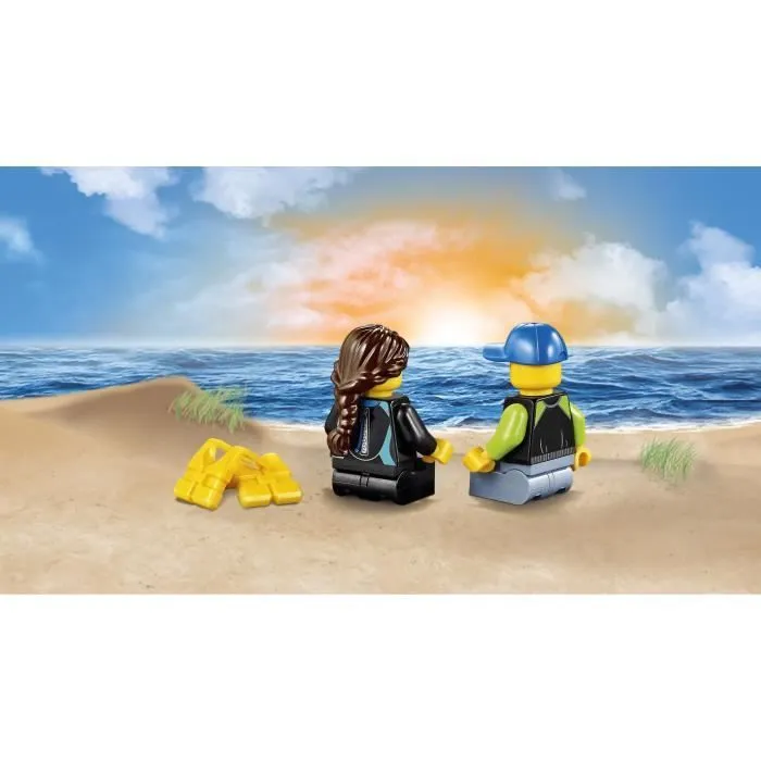 LEGO® City 60149 Le 4x4 avec Catamaran-3