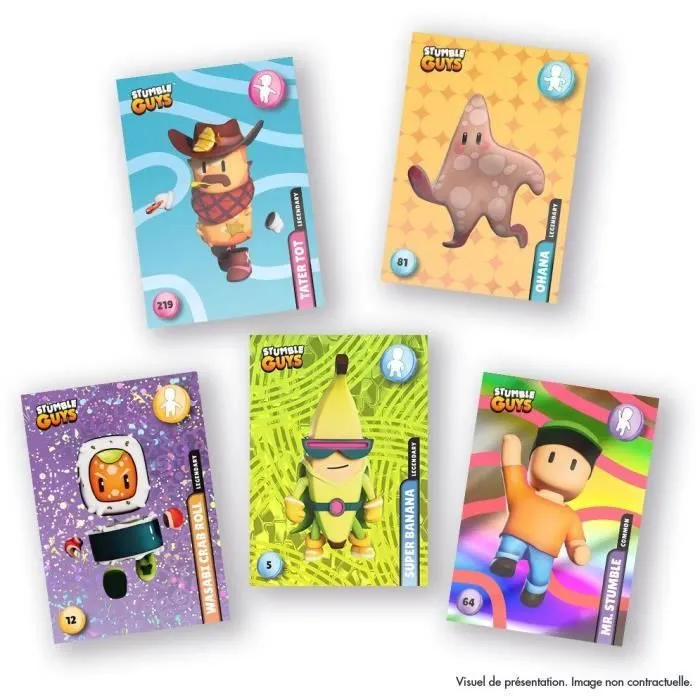 Boîte - PANINI - Stumble Guys TC 2 - 24 pochettes - 144 cartes-2