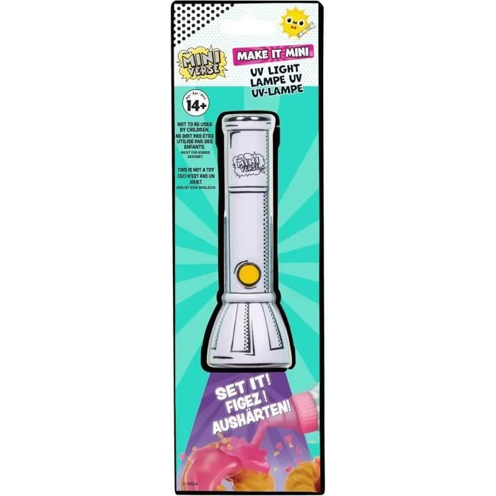 MGA Miniverse - Lampe à U.V. -Sèche tes créations en résine -1 secondes - 8 ans et plus - Aléatoire-0