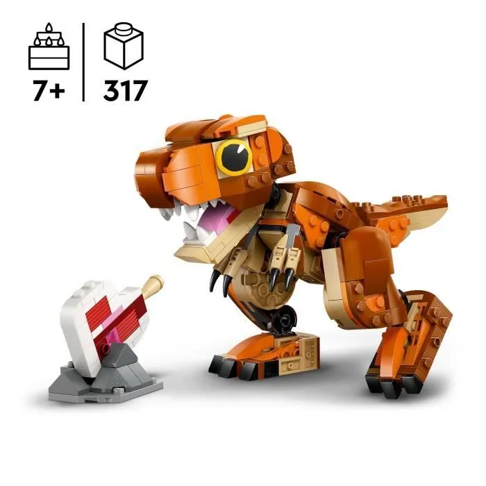 LEGO Jurassic World 76967 Petite Mangeuse : la femelle T rex - Jeu de construction 7 ans-1