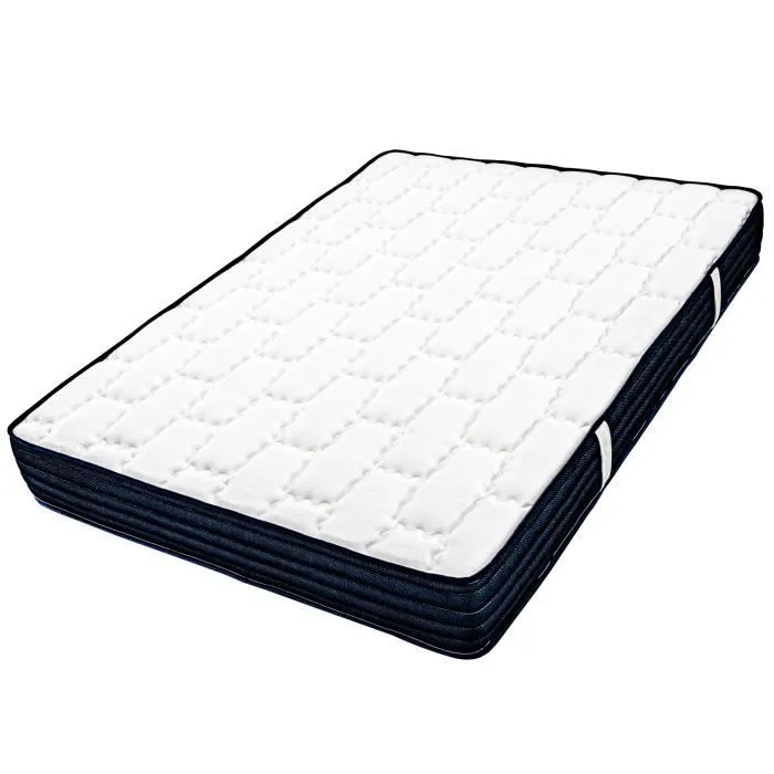Matelas 140x190 cm, BestConfort, 20cm, ferme, réversible + 2 oreillers mémoire de forme offerts-0