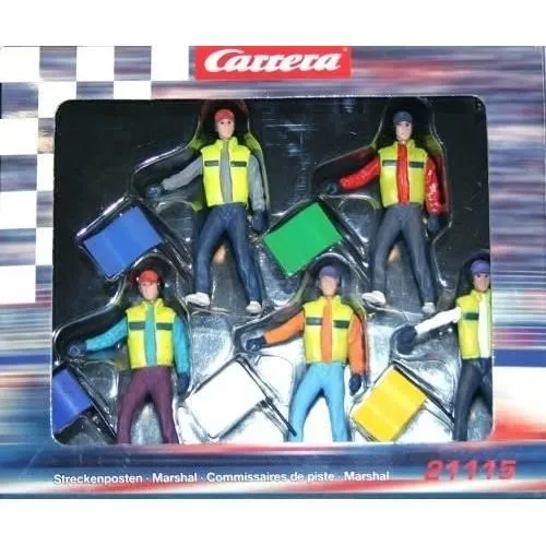 Accessoire - Carrera - Commissaires de piste - 5 pièces - Multi - Mixte-0