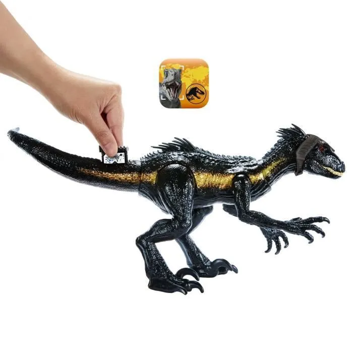 Figurine Indoraptor Attaque Supreme - Jurassic World - Effets sonores et lumineux - 4 Ans Et +-6
