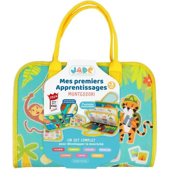 Pochette d'Activitées - Montessori - JADE - Jeu Educatif - Voyage - Sensoriel - Jeu Pour Enfant - Design Français-7