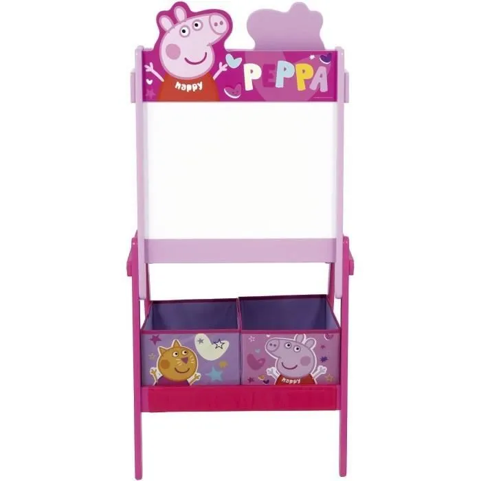 PEPPA PIG - Chevalet en bois double face 54x45x117cm-3