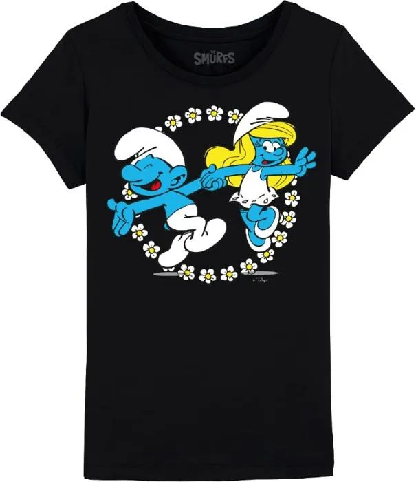 T-shirt Les schtroumpfs - GISMURFTS009 - T- Shirt Fille-1