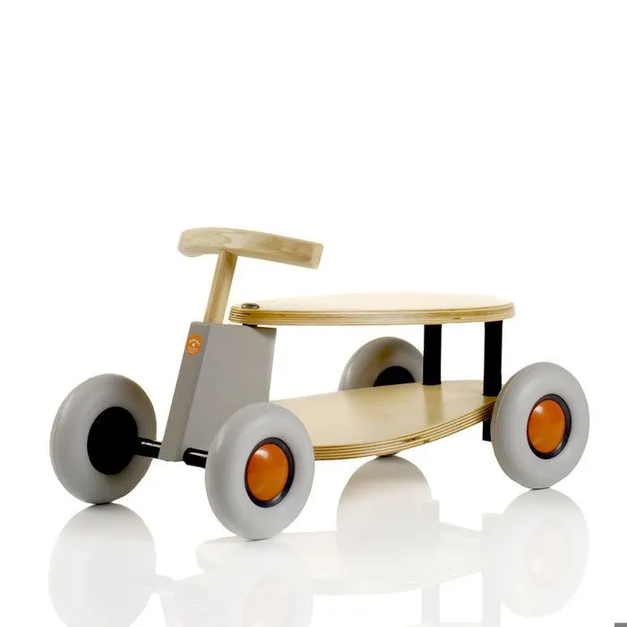 Voiture pour enfant Sibis Flix SIRCH - 202 - Bouleau - Design ludique en bois pour bébé de 18 mois-1