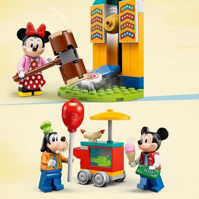 LEGO® Disney Mickey et ses amis 10778 Mickey, Minnie et Dingo à la Fête Foraine, Figurines-2