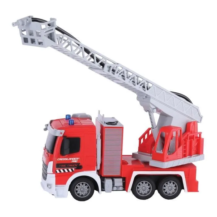 Camion de pompiers télécommandé LEXIBOOK CROSSLANDER® PRO avec effets sonores et lumineux-2
