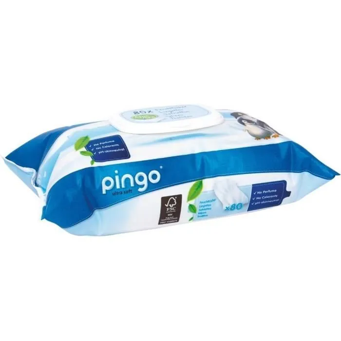 Pingo Lingettes ecologiques – 80 Pièces-1