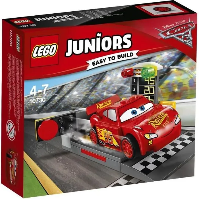 LEGO® Juniors Cars 3 10730 Le Propulseur de Flash McQueen-0