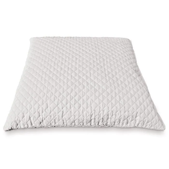 2 Oreiller à mémoire de forme 60x60 Memo Soft - Flocons de mousse mémoire de forme-3