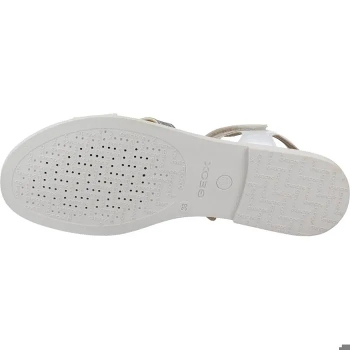 Sandales - GEOX - Karly - Enfant - Blanc - Scratch - Synthétique-5