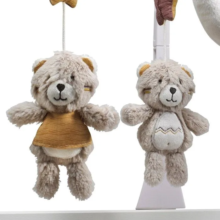 Mobile Musical en polyester beige-1