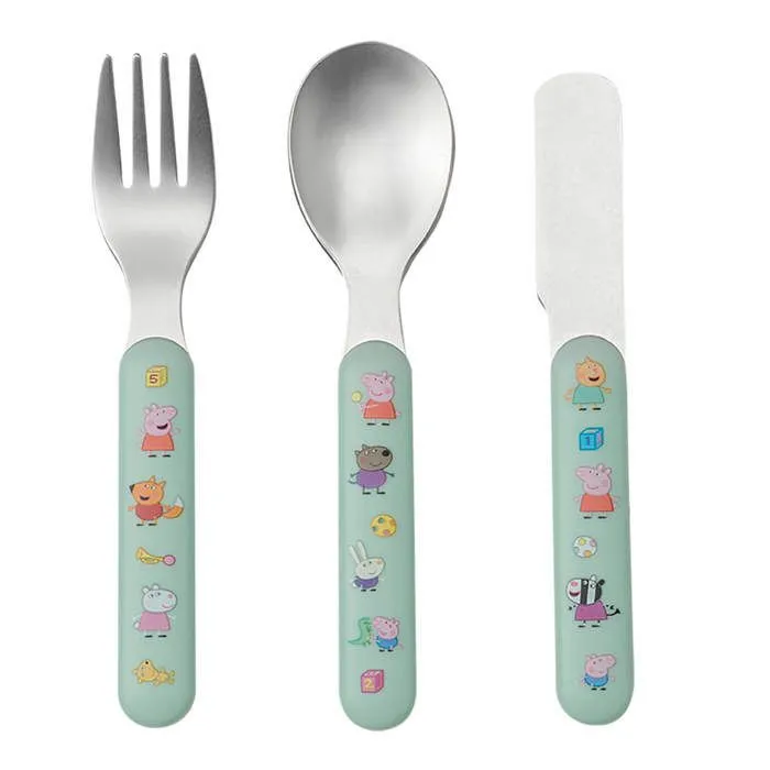 Set de 3 couverts : Peppa Pig-0