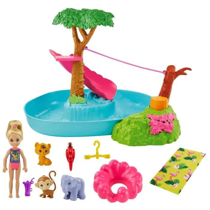 Barbie - Coffret Chelsea Rivière de la Jungle - Dès 3 ans-3