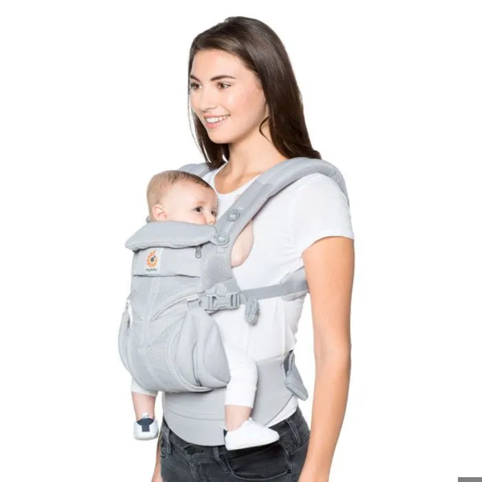 Porte-bébé physiologique ERGOBABY Omni 360 CAM gris perle - 4 positions de portage-2