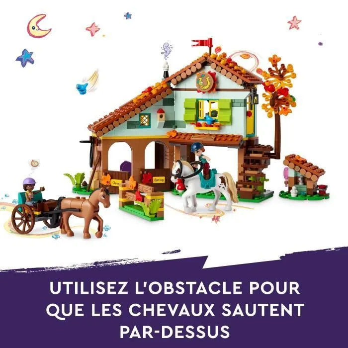 LEGO® Friends 41745 L’Écurie d’Autumn, Jouet avec Chevaux, Carrosse, Cadeau Équitation-3