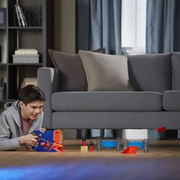 NERF NITRO - Flashfury Chaos - Lanceur de Voitures pour Enfant de 5 ans et plus-2