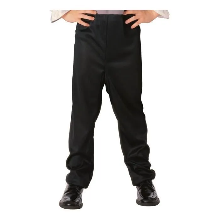 Pantalon enfant - RUBIES - Noir - Taille standard - Halloween - Garçon-0