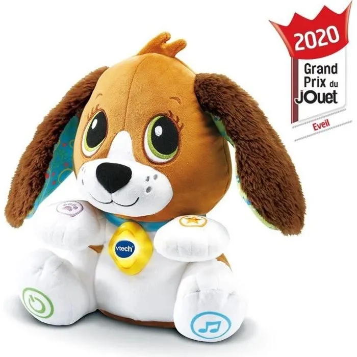 VTECH BABY - Toutou parle avec moi - Brun-0