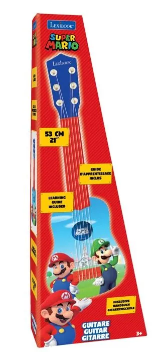 Lexibook - Ma Première Guitare Super Mario - 53 cm - Guide d'apprentissage inclus-3