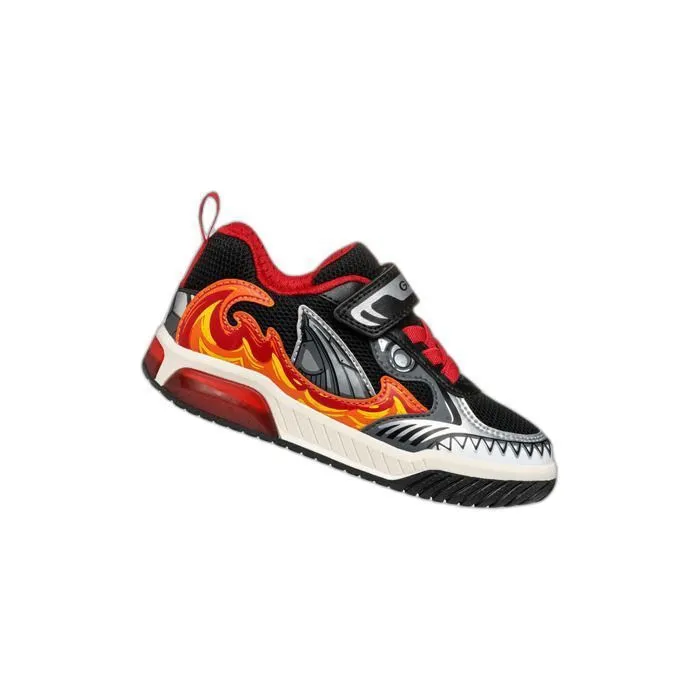 Sneakers enfant - Geox - Inek B. D - Lumières semelle - Confortable - Respirant-2