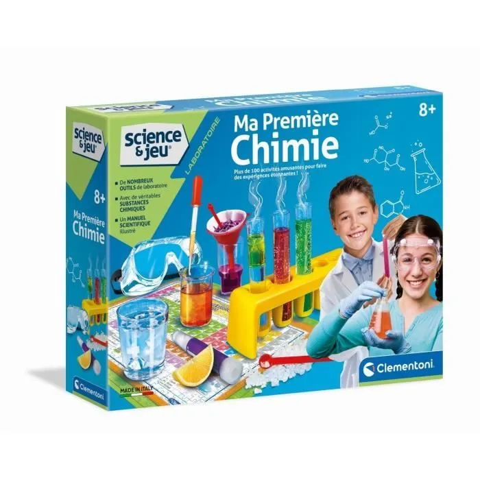 Clementoni - Science & Jeu - Ma première chimie-0