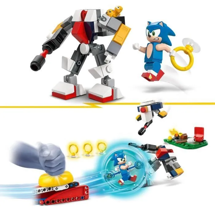 LEGO Sonic the Hedgehog 77001 Conflit au feu de camp de Sonic Jouet pour enfants dès 7 ans-2