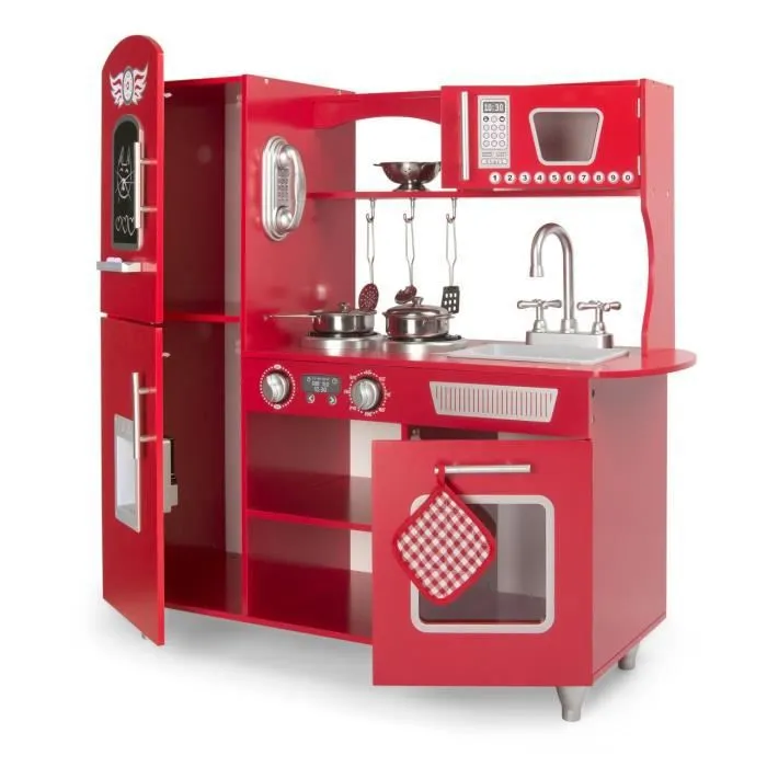 Grand Rouge Cuisine en Bois Big Red-2