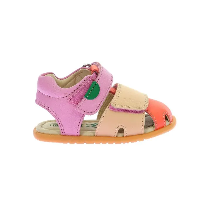 Sandales - KICKERS - Kick Sumkratch - Multicolore - Cuir - Taille 24-0