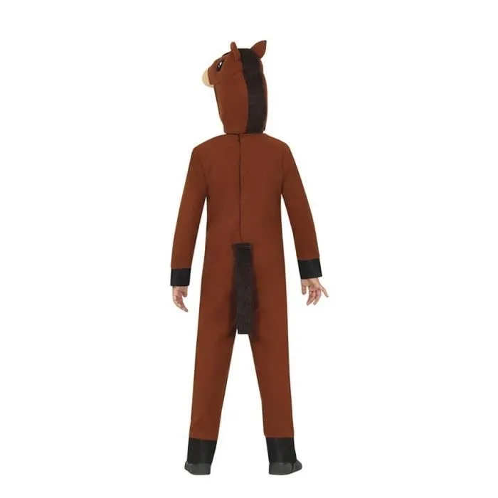 Guirca Déguisement de cheval avec capuche pour enfant (10-12 ans)-2