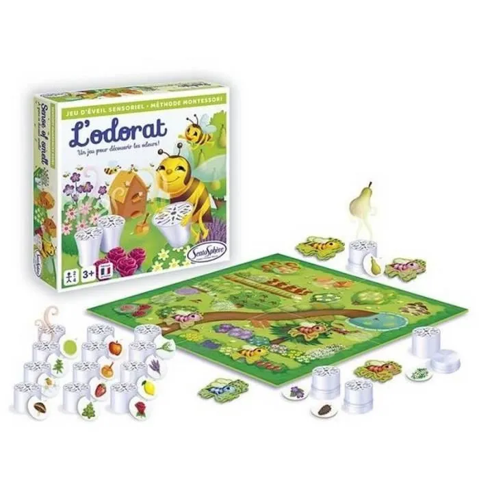 SENTOSPHERE Jeu Sensoriel L'odorat - Pour Enfant-0