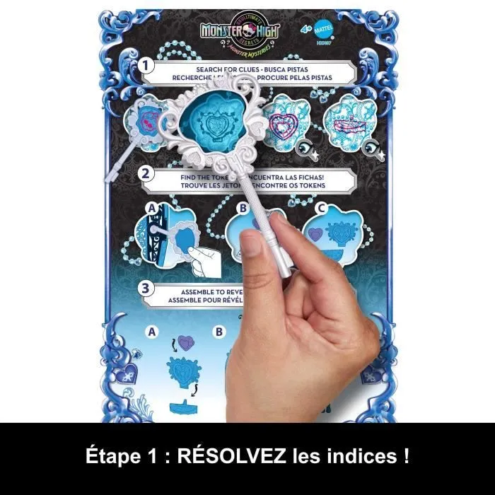 MONSTER HIGH Monstrueux Secrets Abbey Bominable-Coffret - Monster High - HXH87-7