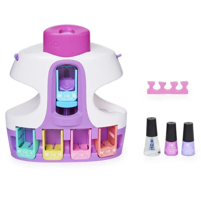 COOL MAKER - Go Glam U-nique Nail Salon - 6061175 - Machine à ongles pour enfant Avec Vernis - 120 motifs à réaliser pour Manucure-2