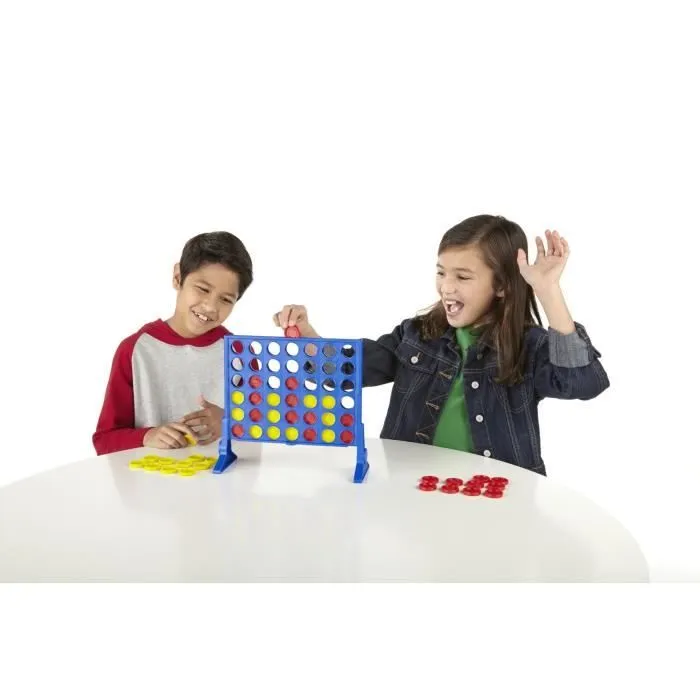 Puissance 4, Le jeu classique, Jeu de société de stratégie, 2 joueurs, dès 6 ans, Hasbro Gaming-4