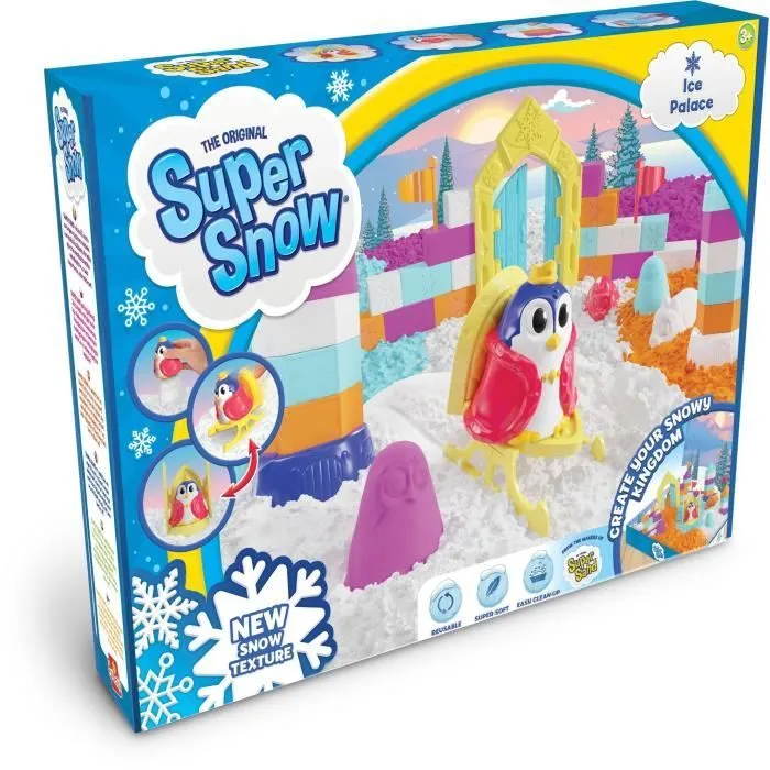 Super Snow Ice Palace - loisir créatif - sable à modeler - GOLIATH-0