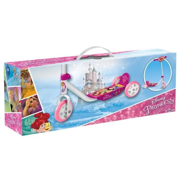 Trottinette 3 Roues - STAMP - DISNEY PRINCESSES - Ajustable en hauteur - Plateau anti-dérapant-1