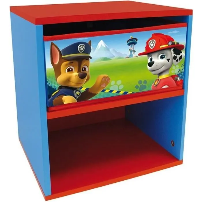 PAT PATROUILLE Table de chevet pour enfant-0