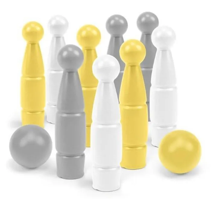 Jeu de quille - jeu d'anneau - jeu de boule - jeu de palet Wader - 41122 - Ensemble de quilles Sunny Morning-0