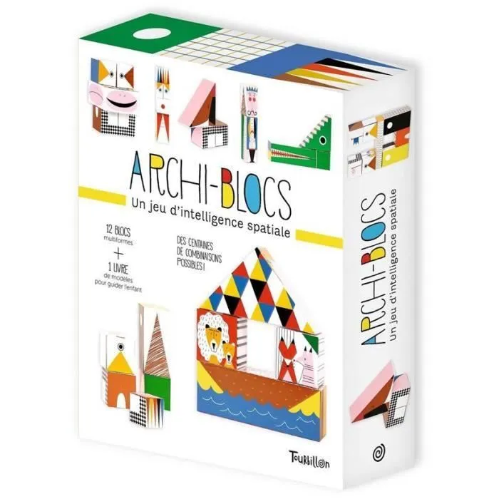 Livre - archi-blocs ; un jeu d'intelligence spatiale-0