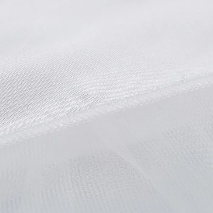 Relaxdays Costume de fée pour enfants, ailes de fée, baguette magique, Jupe et serre-tête, Paillettes, Couleur blanche-5