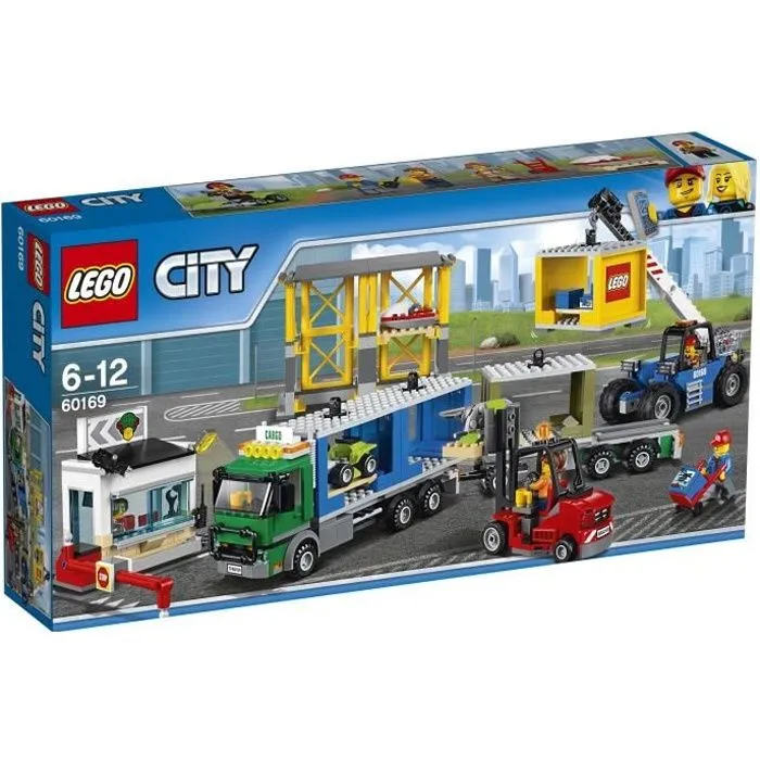 LEGO® City 60169 Le Terminal à Conteneurs-0
