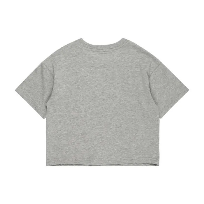 Tee Shirt Enfant - CONVERSE - CNVG Sig Chuck Patch - Gris - Regular - Manches courtes-1