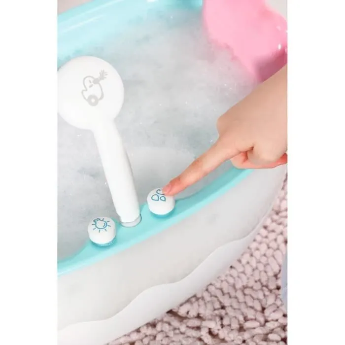 Baignoire pour poupée BABY BORN avec effets lumineux et sonores - Canard de bain amovible - Enfant 3 ans et plus-3