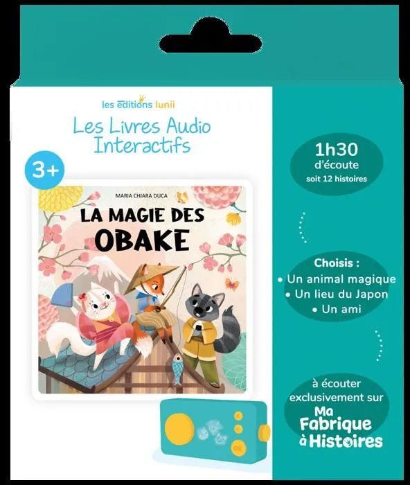 Console éducative - Lunii - Pack 3 livres audio interactifs - Dès 3 ans - Favorise l'écoute - Mixte-2