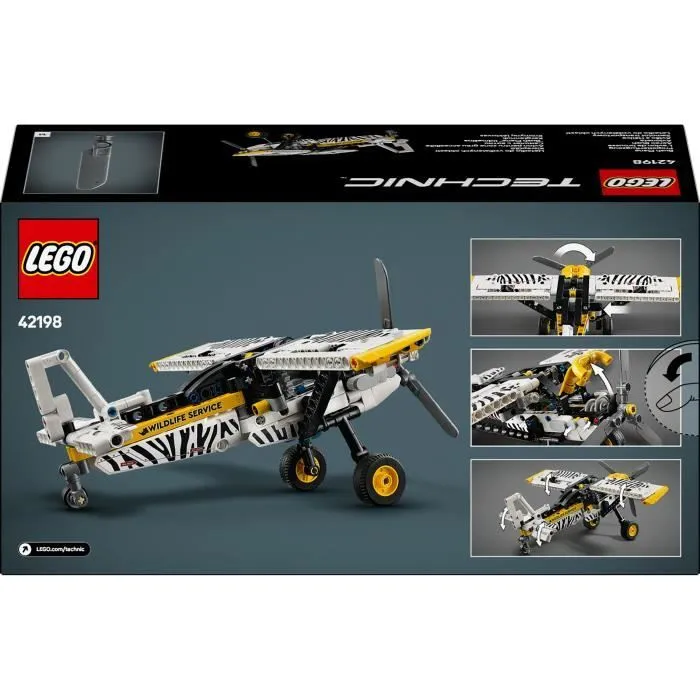 LEGO Technic 42198 L’avion de brousse - Jeu de construction pour garçon dès 8 ans-5